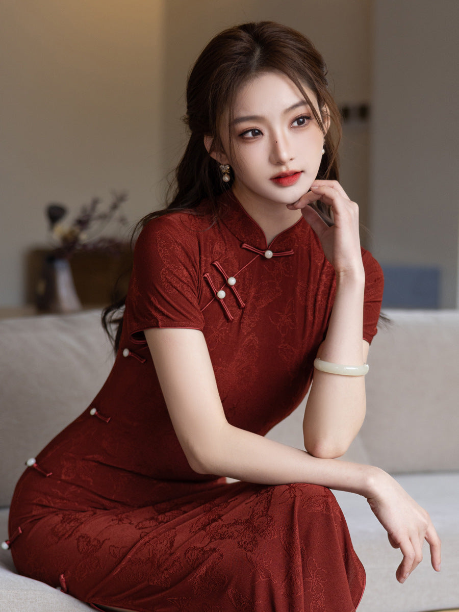 Improved Bride Qipao – Engagement Daily Chinese Style Dress