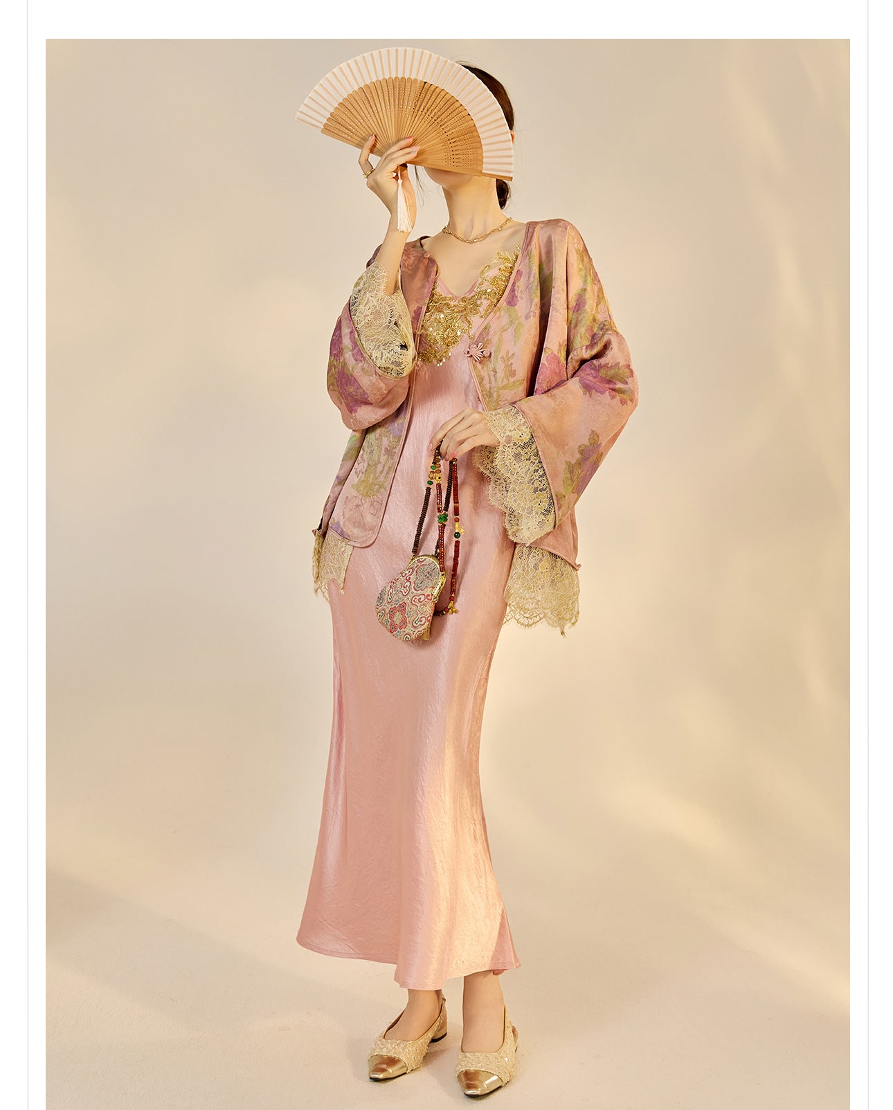 2025 New Chinese Style Light Luxury Jacket | Elegant Printed Rayon Women's Top