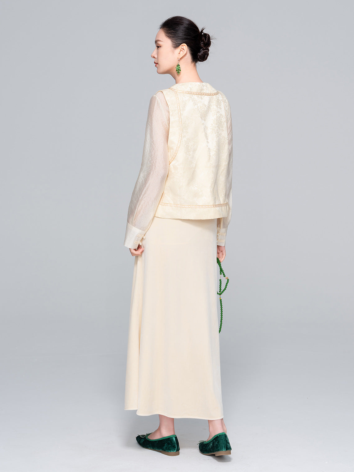 Elegant Slimming Velvet Fishtail Skirt for Fall and Winter