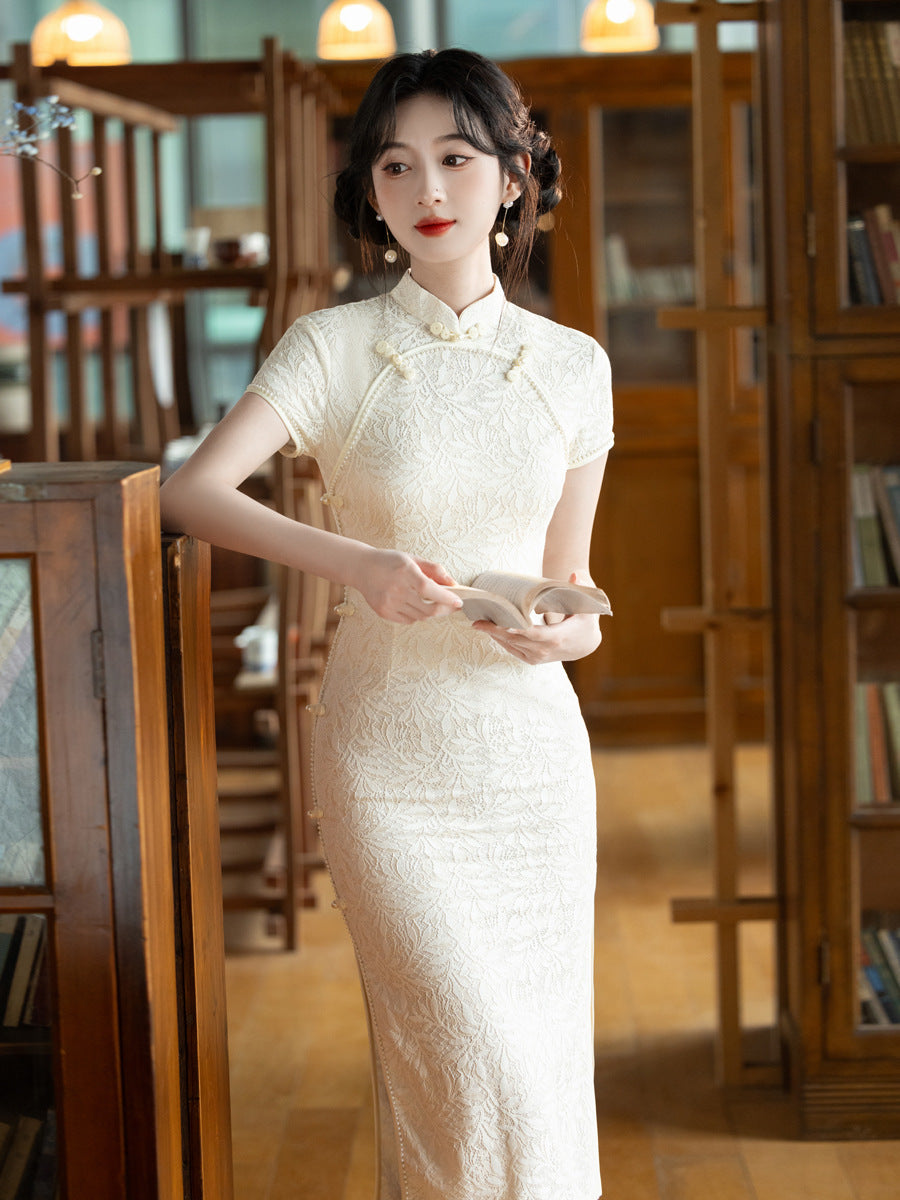 Retro Elegant Qipao – Youthful Daily Chinese Style Dress