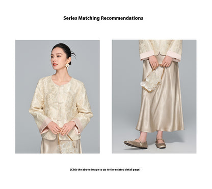 Stylish High-End Beaded Jacket