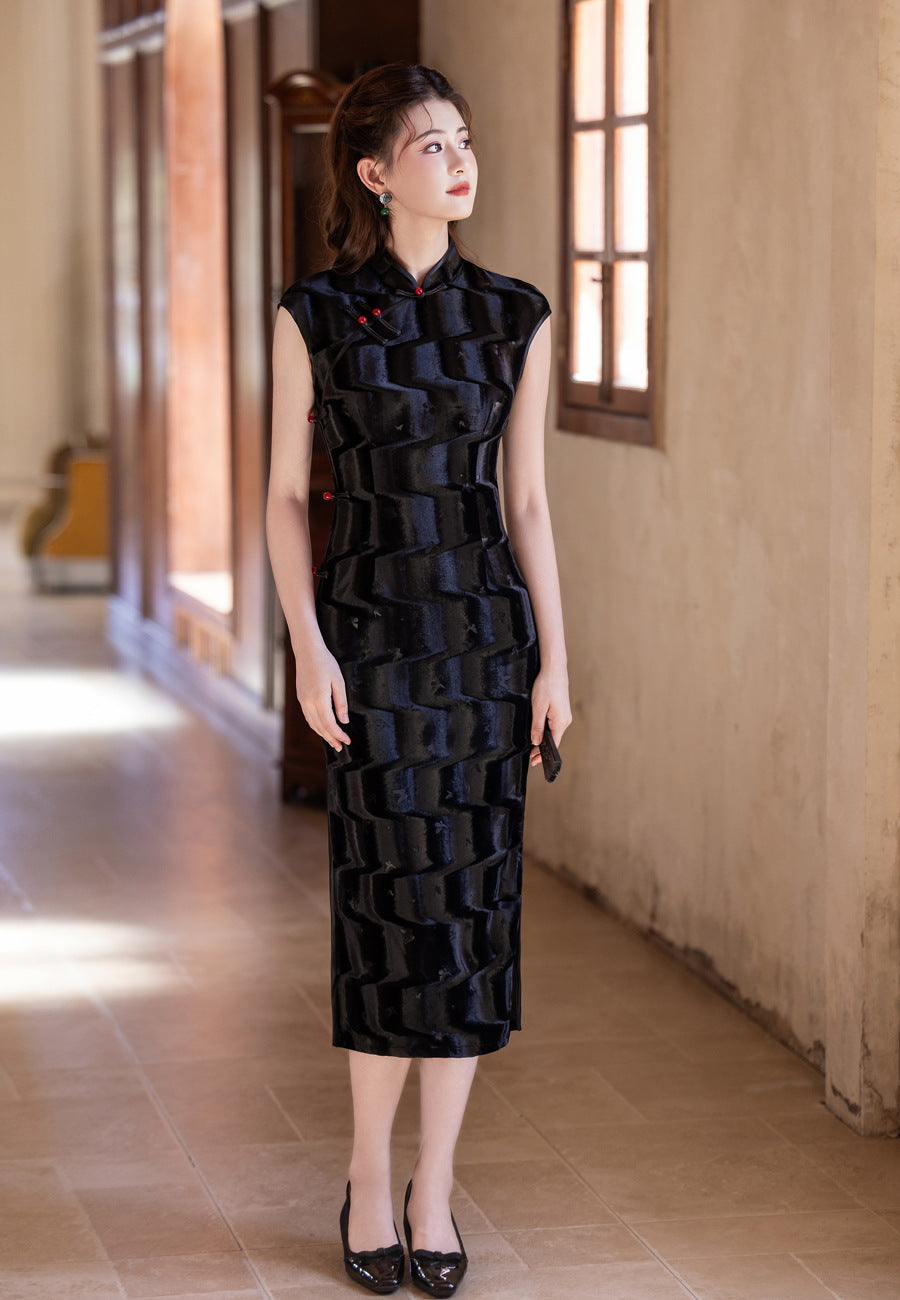 Artistic Niche Qipao – Slimming Elegant Daily Wear Dress