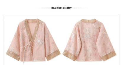 Retro Fashion Chinese Style Jacket | Elegant Embroidered National Cardigan
