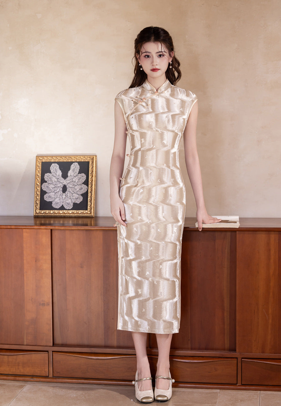 Artistic Niche Qipao – Slimming Elegant Daily Wear Dress