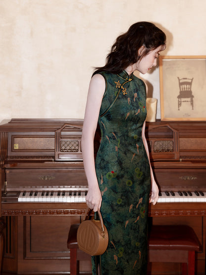 High-End New Chinese Style Qipao – Spring Summer Daily Dress