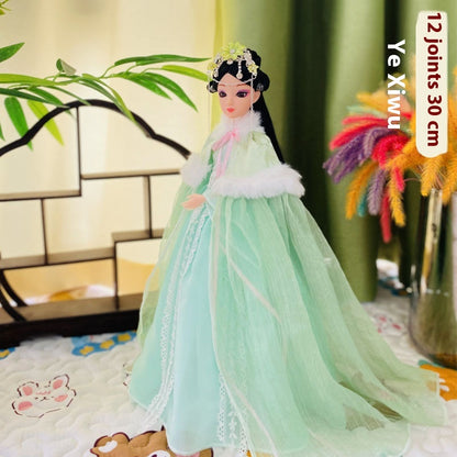 3L3W Ancient Costume Doll 30cm — Realistic Chinese Style BJD Gift