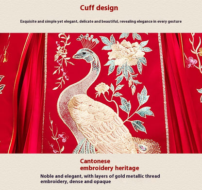 Chinese Wedding Xiuhe Dress Bride & Groom Plus Size Set