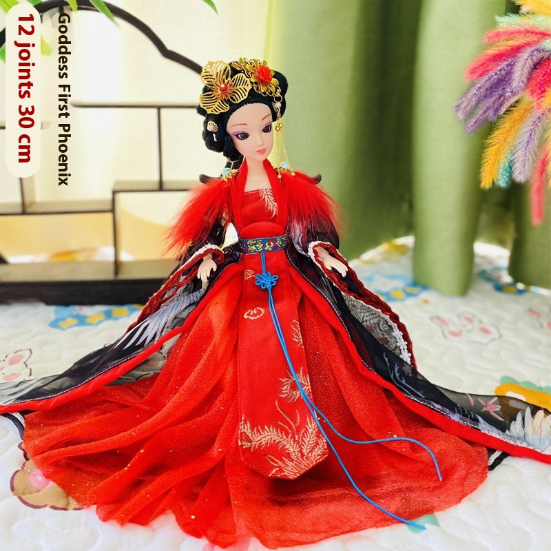 3L3W Ancient Costume Doll 30cm — Realistic Chinese Style BJD Gift