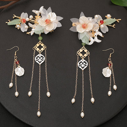 Hanfu Hair Accessories Fairy Girl Tassel Hairpin Full Set Buyao Hairpin