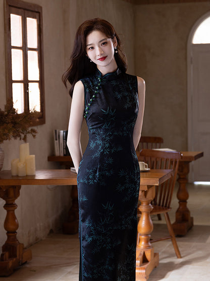 Elegant New Chinese Style Qipao – Daily Exam Prep Dress