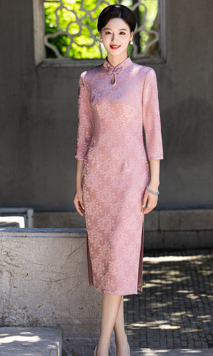 Retro Republic of China Style Qipao – Toasting & Family Occasion Dress