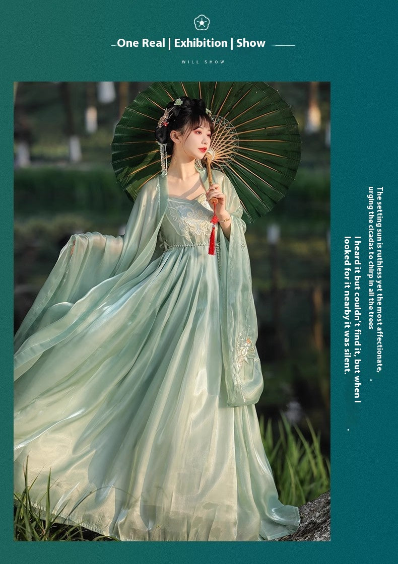 Super Fairy Hanfu Outfit — Improved Zen Hezi Dress for Women