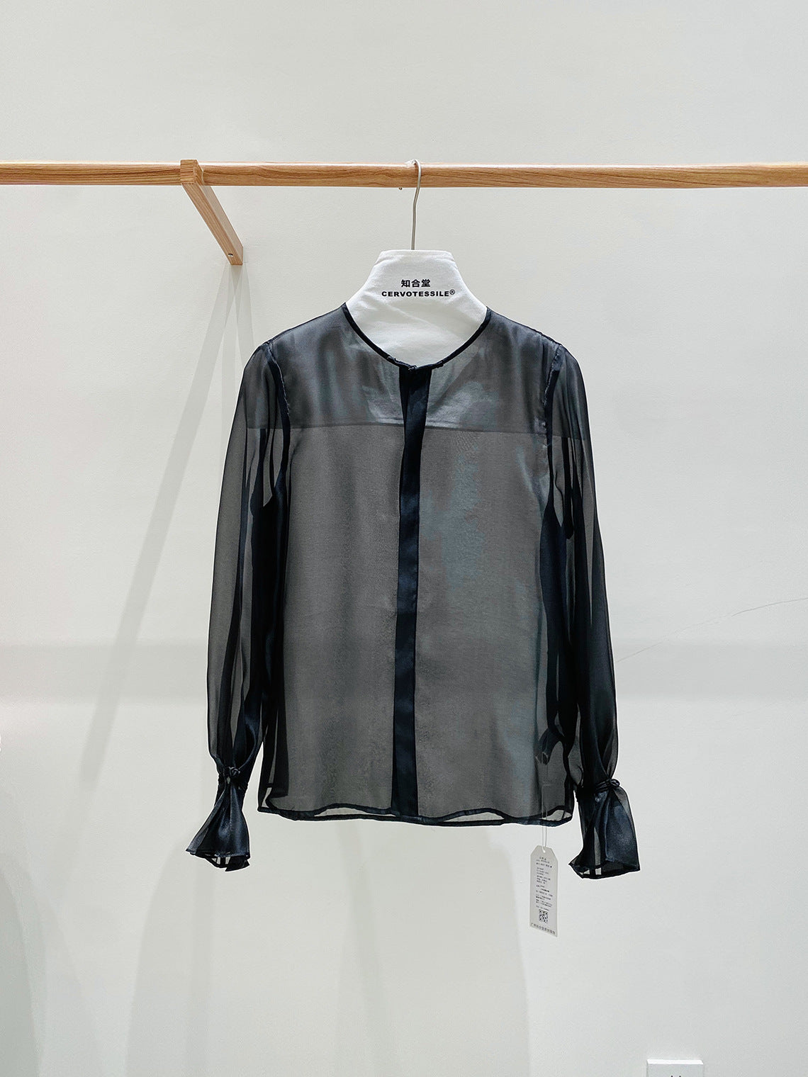 High-End Lightweight Bell Sleeve Top for Women