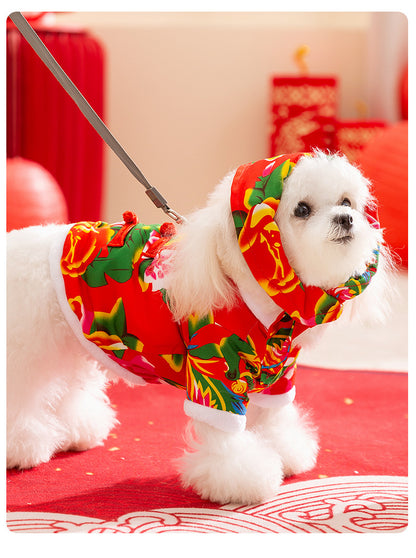 Autumn Winter Dog Coat Small Dog Teddy Yorkie Cotton Jacket