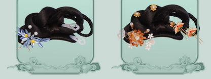 Ancient Costume Bun Soft Bottom Beginner's Lazy Bag