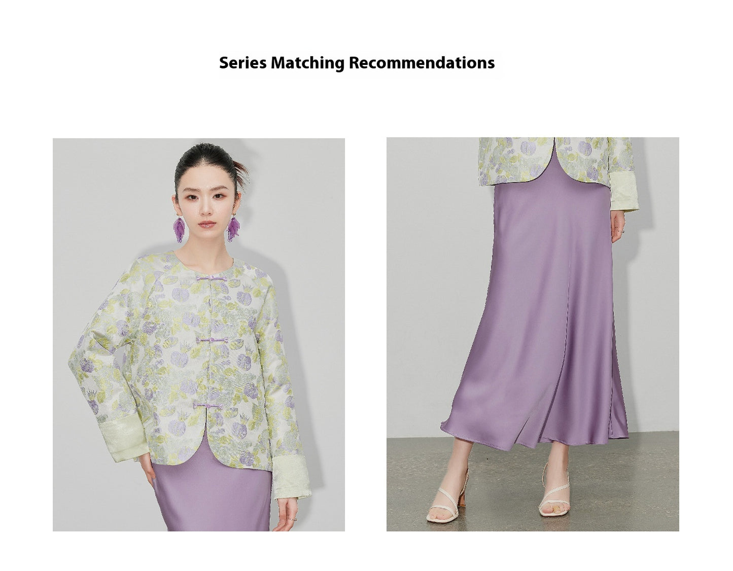 Autumn Women's Tulip Brocade Jacquard Elegant Jacket