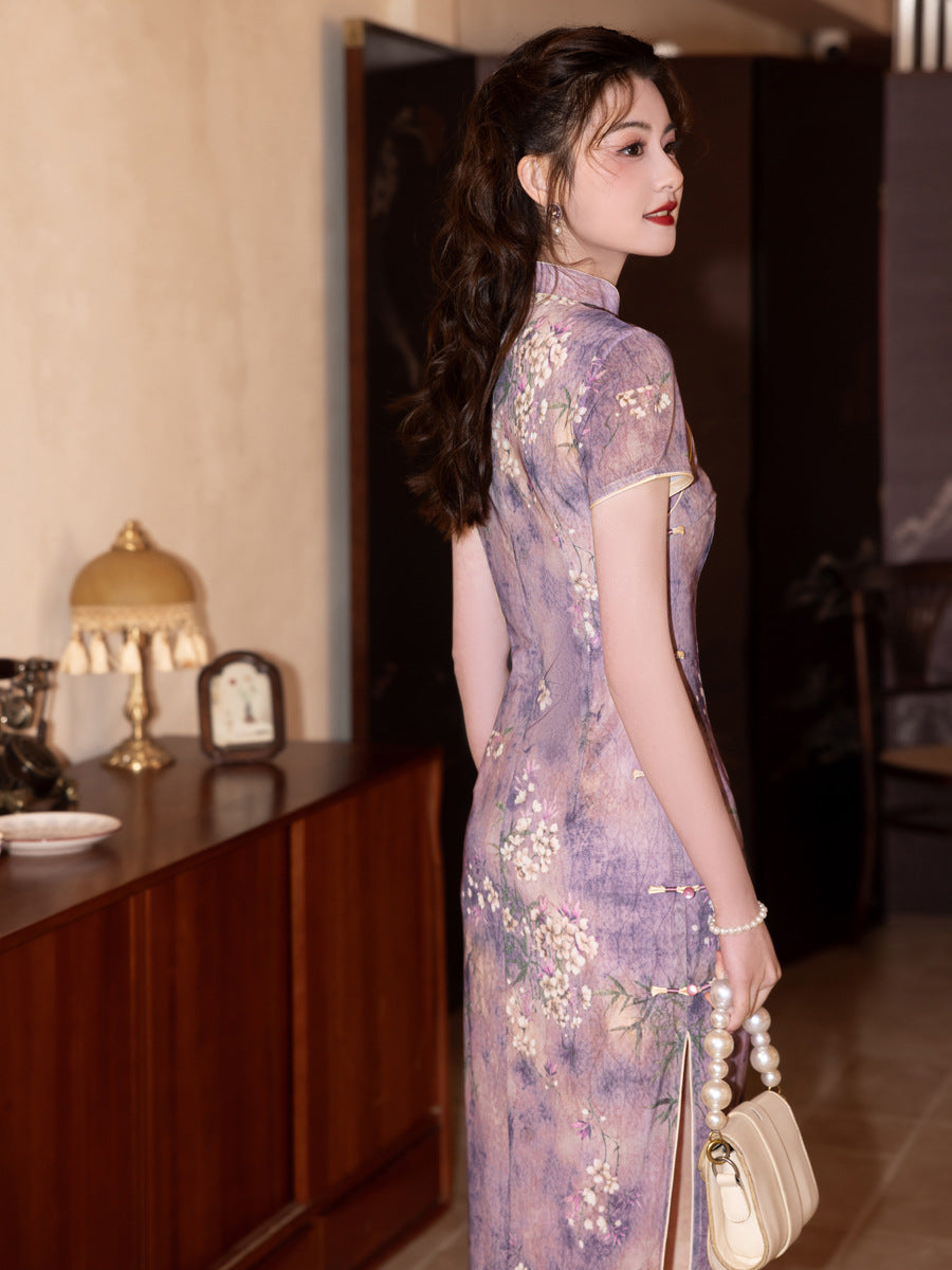 Youth Style Cheongsam – New Chinese Style Elegant Daily Wear