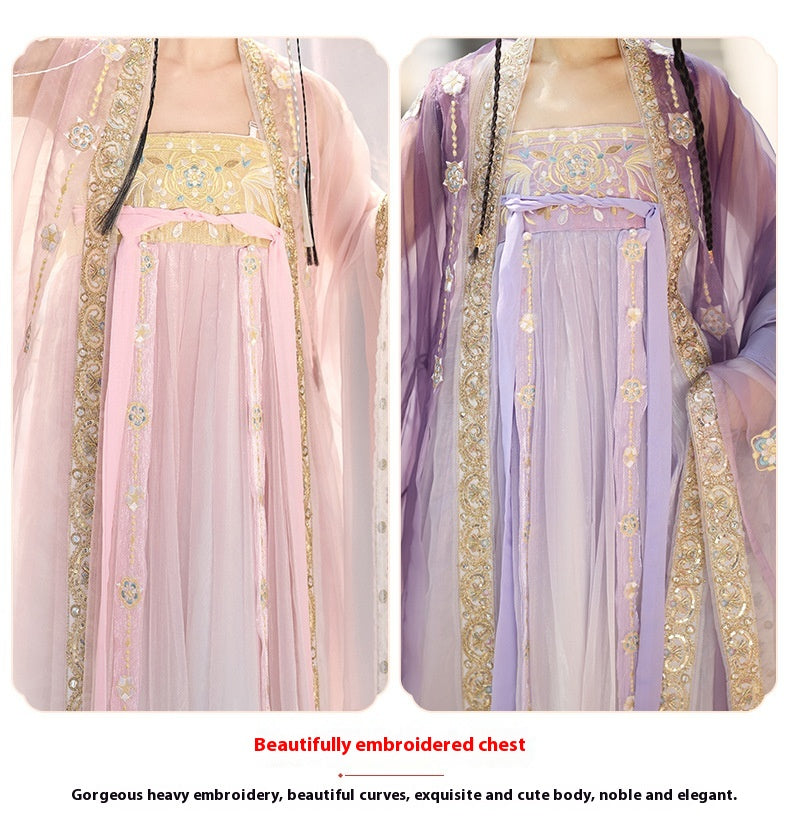 Fairy Hanfu Costume — Elegant Cloak & Flowing Ancient Outfit