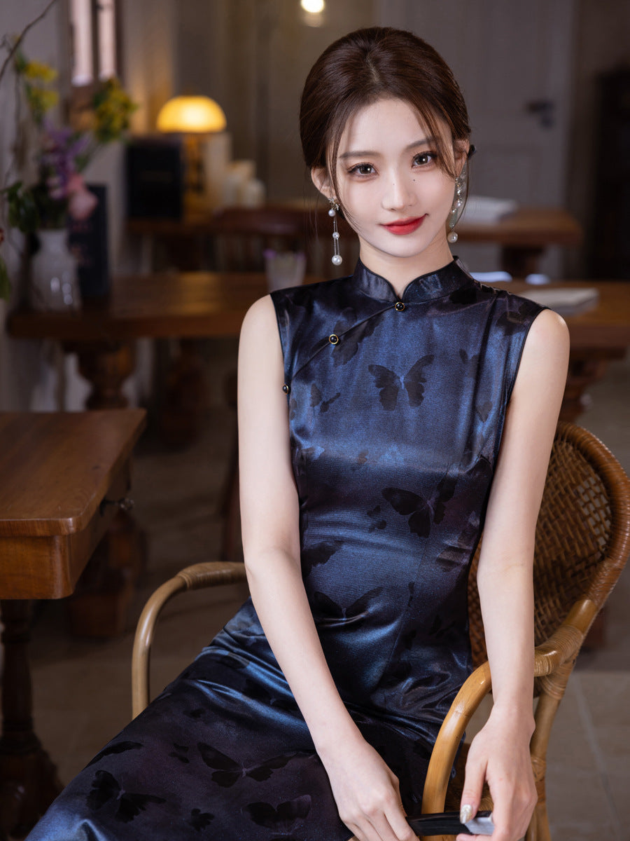 High-End Vintage Qipao – Improved New Chinese Style Dress