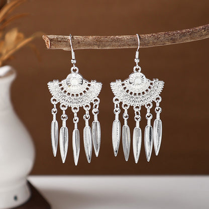 Ancient Style Ethnic Earrings | Elegant Miao Jewelry for Women