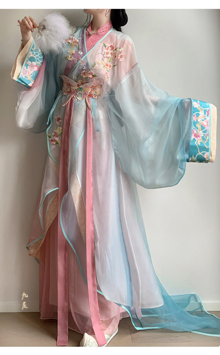 Oriental Drama Hanfu — Modified Warring States Style Short Robe