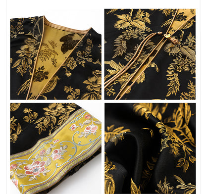 Vintage Embroidered Jacket High-End New Chinese Style Autumn Top