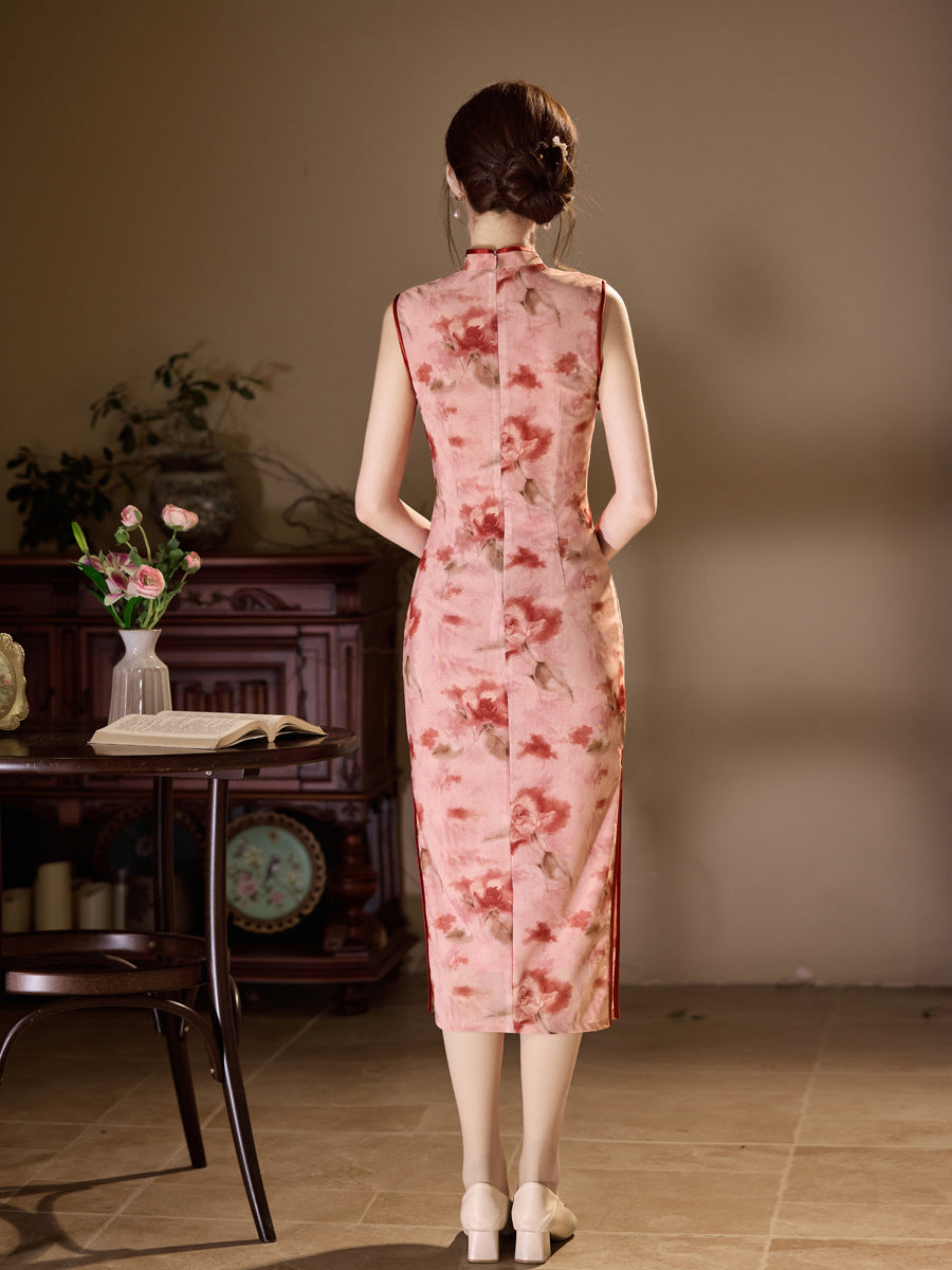 High-End Youth Cheongsam – Everyday Wear 2025 Women Dress
