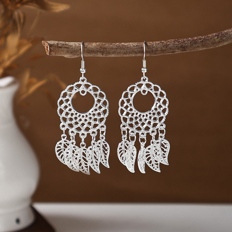 Ancient Style Ethnic Earrings | Elegant Miao Jewelry for Women
