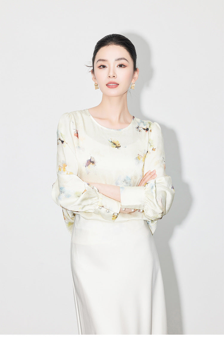 High-End Chinese National Style Spring Blouse