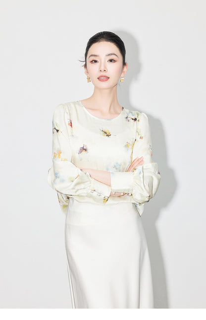 High-End Chinese National Style Spring Blouse