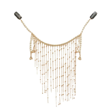 New Ancient Style Face Veil Exotic Dance Costume Tassel Hanfu Accessory