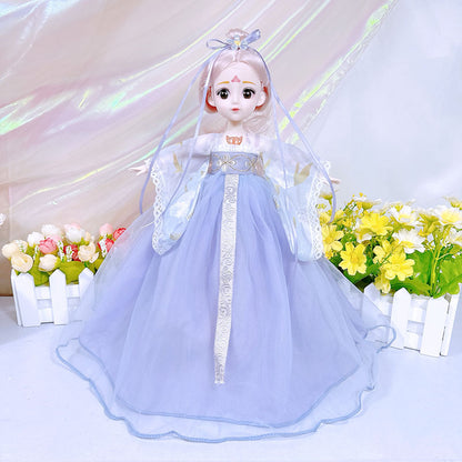 30cm Ancient Style Doll — Hanfu Toy for Girls, Gift for Kids