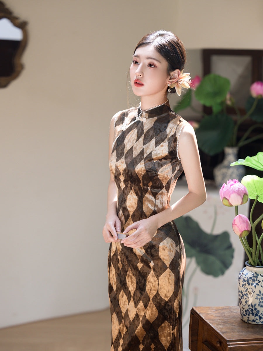 Improved New Chinese Style Qipao – Classy Women's Dress