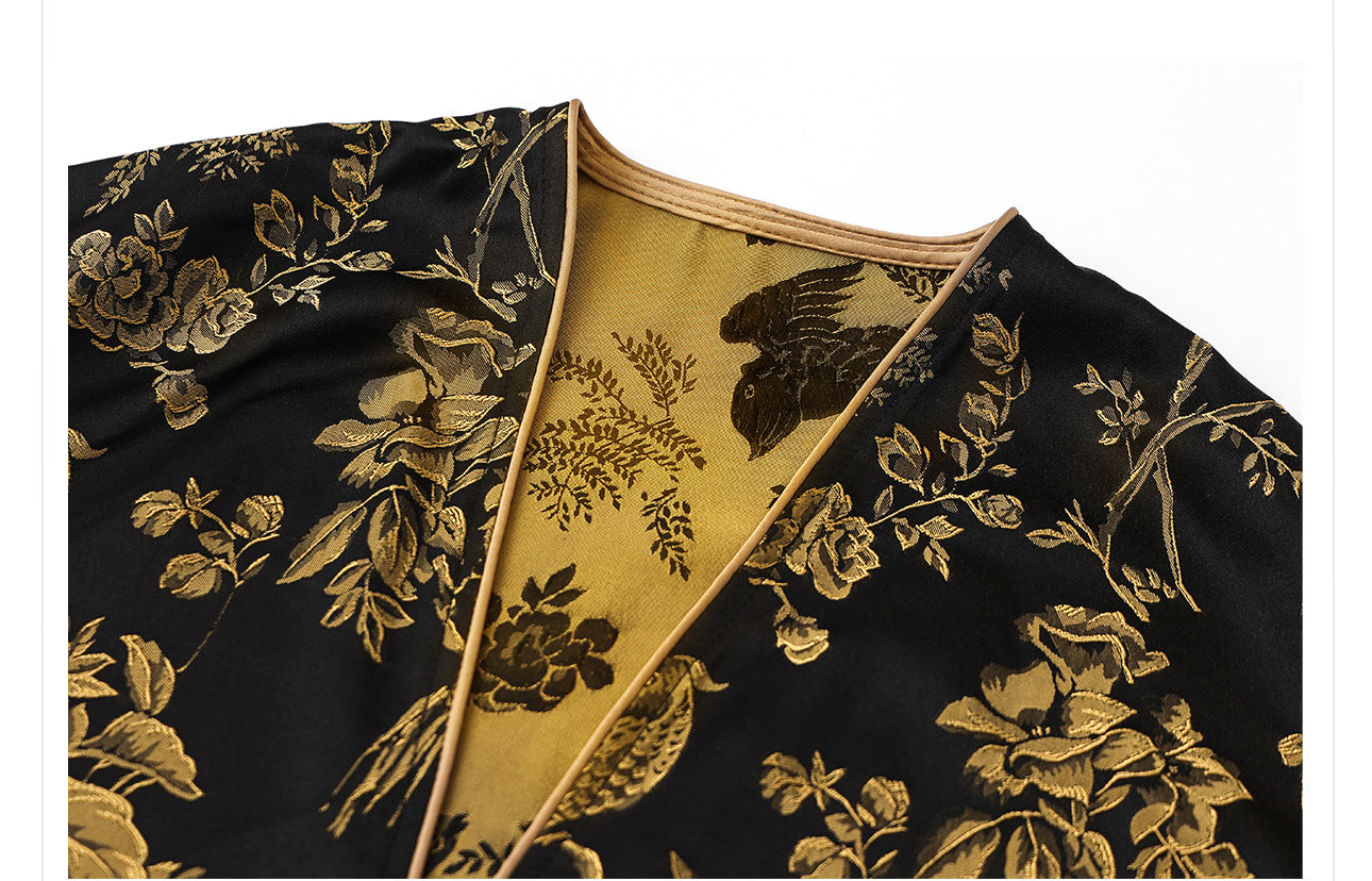 Vintage Embroidered Jacket High-End New Chinese Style Autumn Top