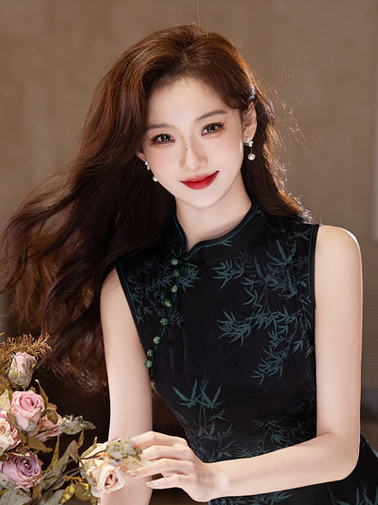 Elegant New Chinese Style Qipao – Daily Exam Prep Dress