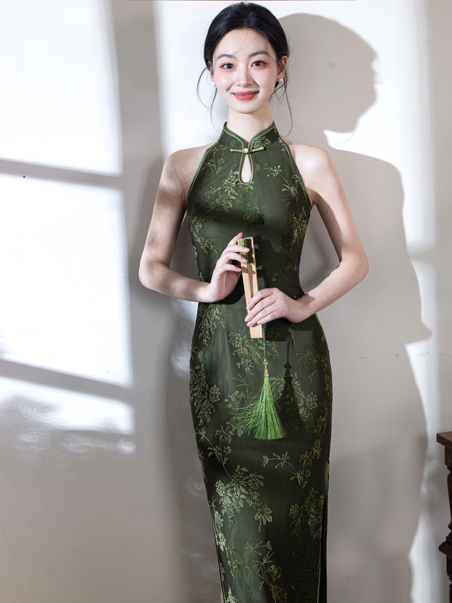 Improved Youth Cheongsam – Double Layer Elegant Chinese Dress