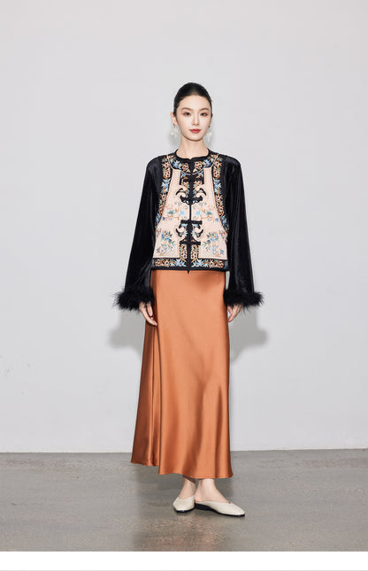 Elegant High-End Asymmetrical Mermaid Skirt