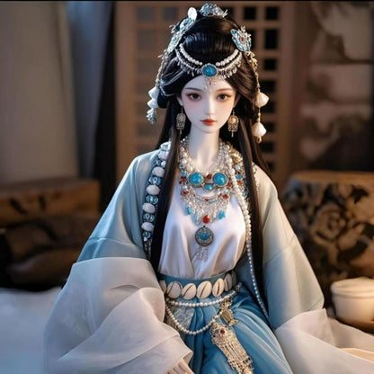 Hanfu Ancient Style Doll Toy — Princess Dress-Up Blind Box for Girls