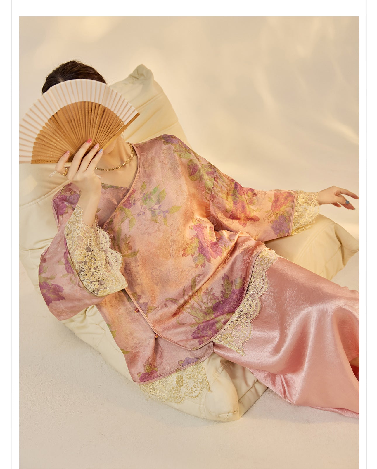 2025 New Chinese Style Light Luxury Jacket | Elegant Printed Rayon Women's Top