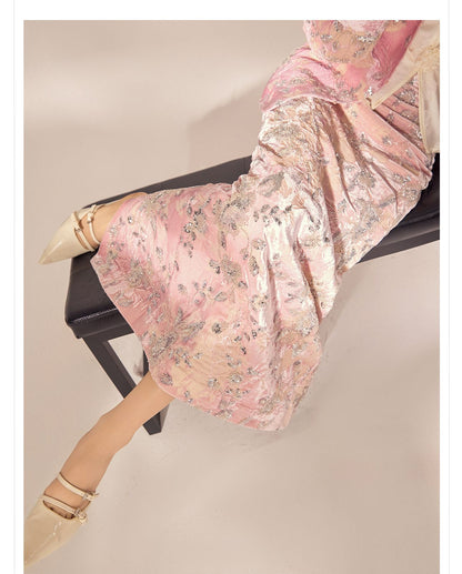 2026 Spring New Chinese Beaded Rayon Elegant Youthful Jacket