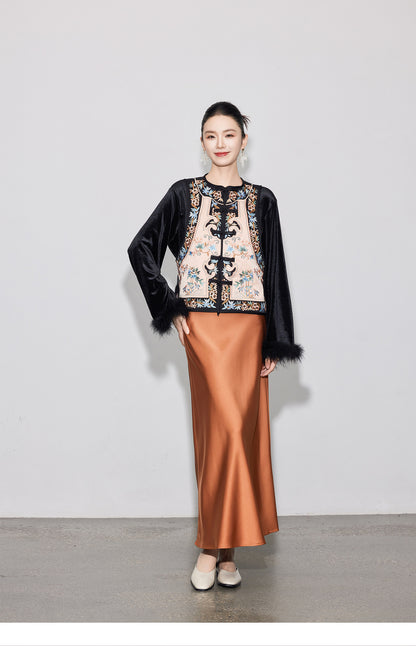 Elegant High-End Asymmetrical Mermaid Skirt