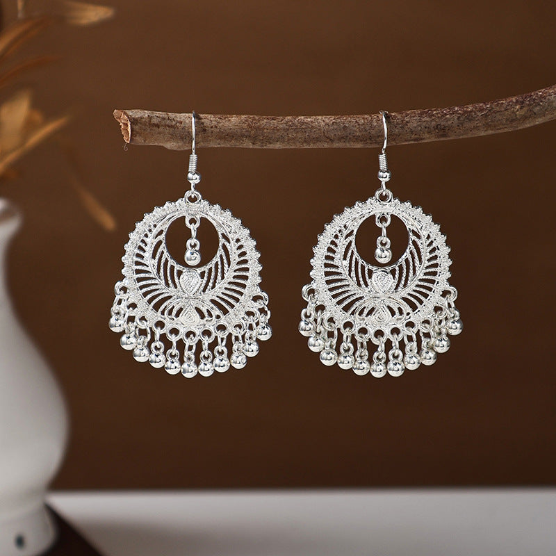 Ancient Style Ethnic Earrings | Elegant Miao Jewelry for Women