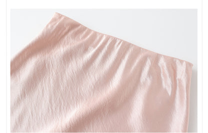 Elegant Jacquard Sleeveless Vest & Skirt Set for Autumn