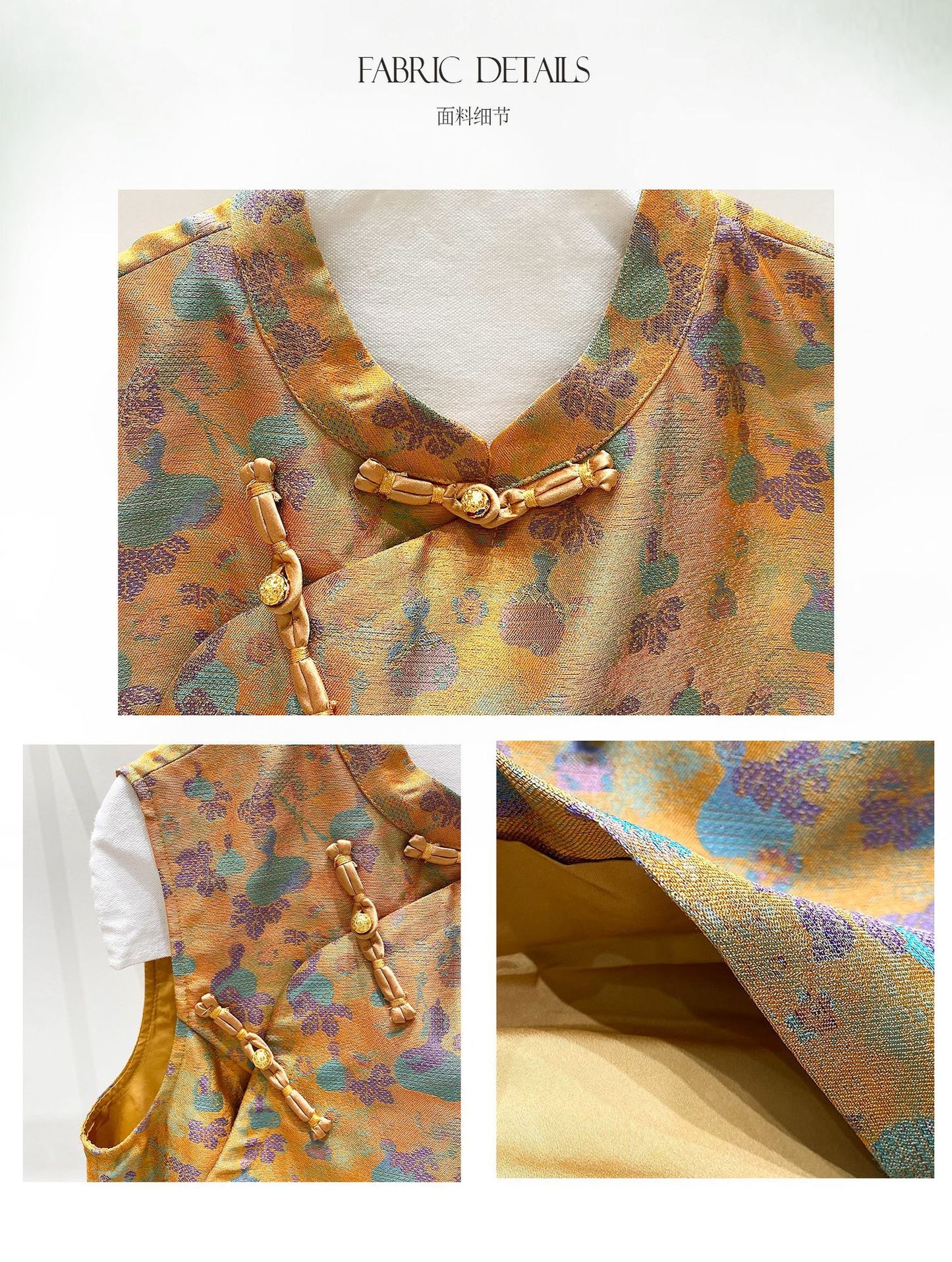 Stylish Sleeveless Vest with Stand Collar