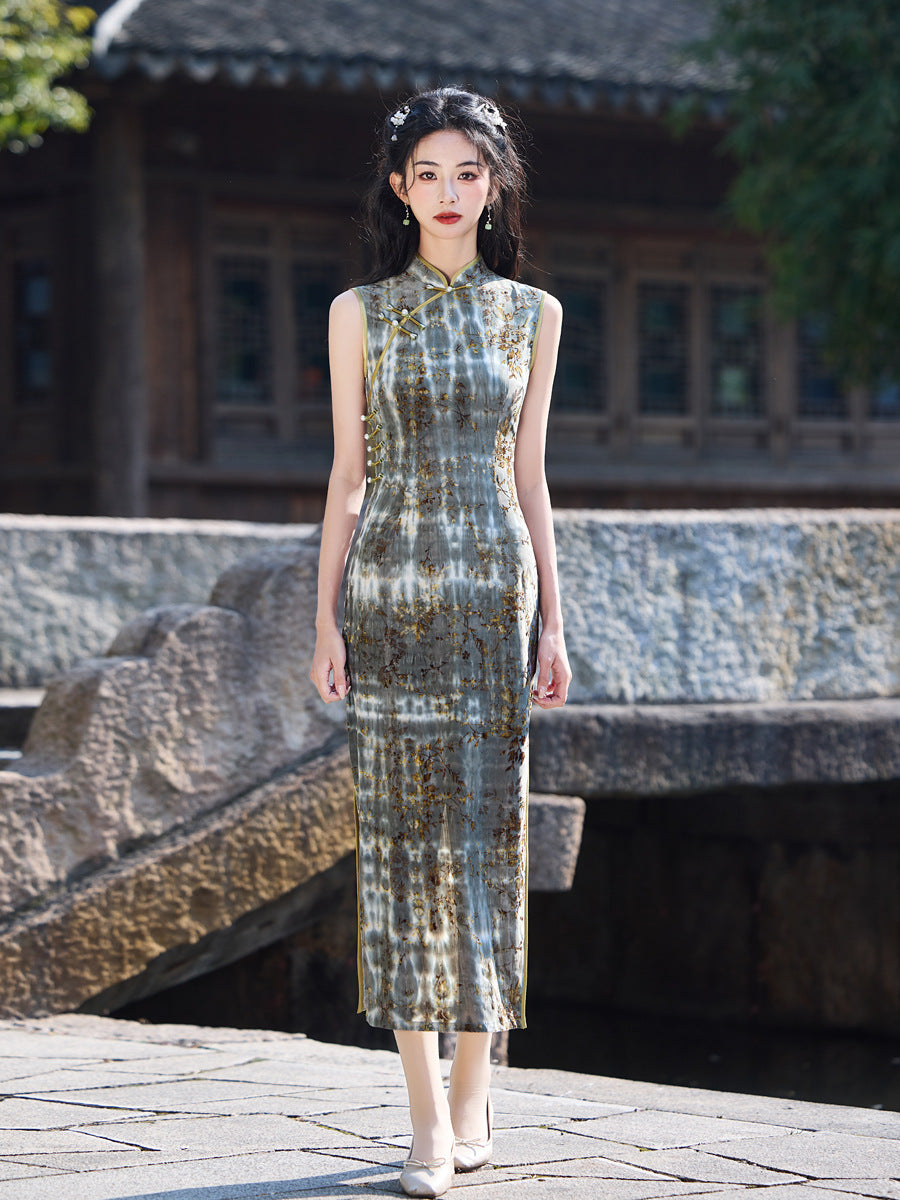 High-End New Chinese Style Qipao – Summer Youth Elegant Dress