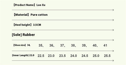 Hanfu Compatible Shoes — Inner Lift Embroidered High Heels for Women