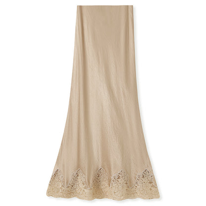 New Chinese Style Embroidered Jacket Skirt Set | Heavy Bead Lace Patchwork