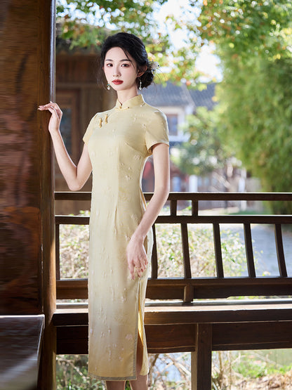 Improved New Chinese Style Qipao – Petite Youth Gift Dress