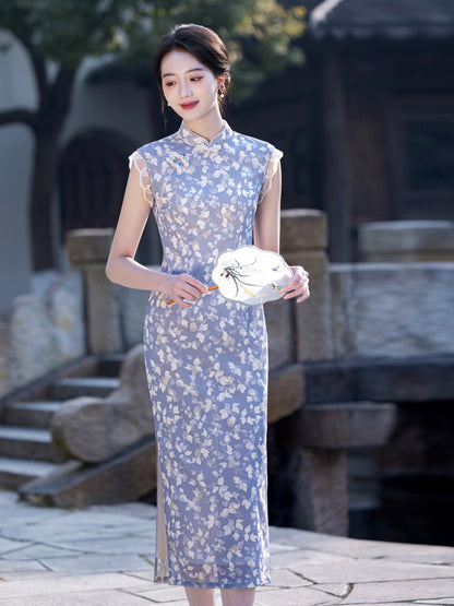 Exquisite Waist-Cinching Qipao – Elegant Everyday Wear Dress