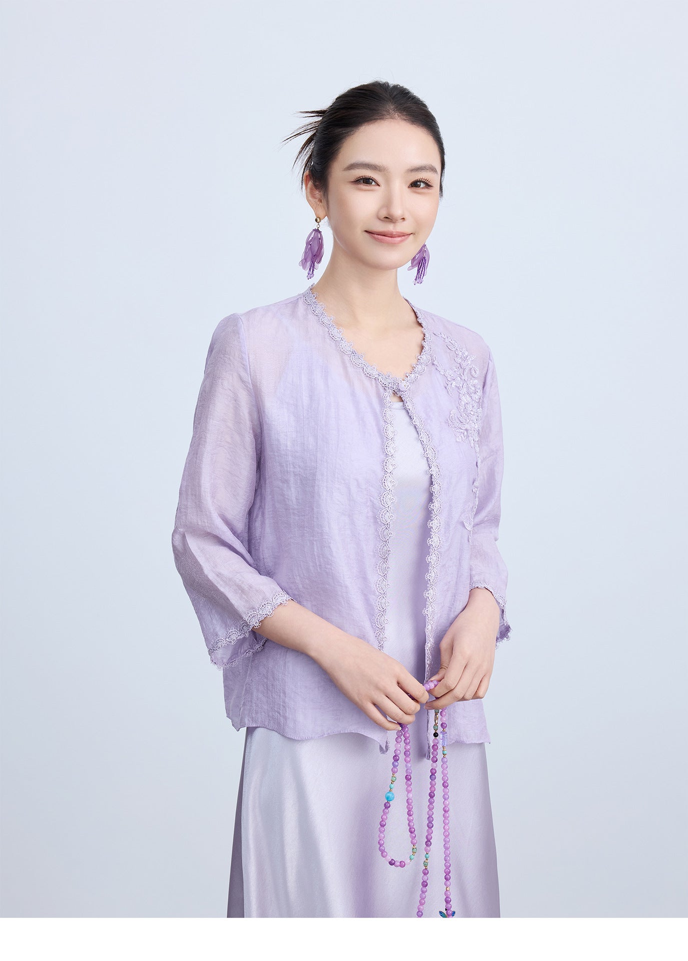 High-End Chinese Style Thin Summer Cardigan